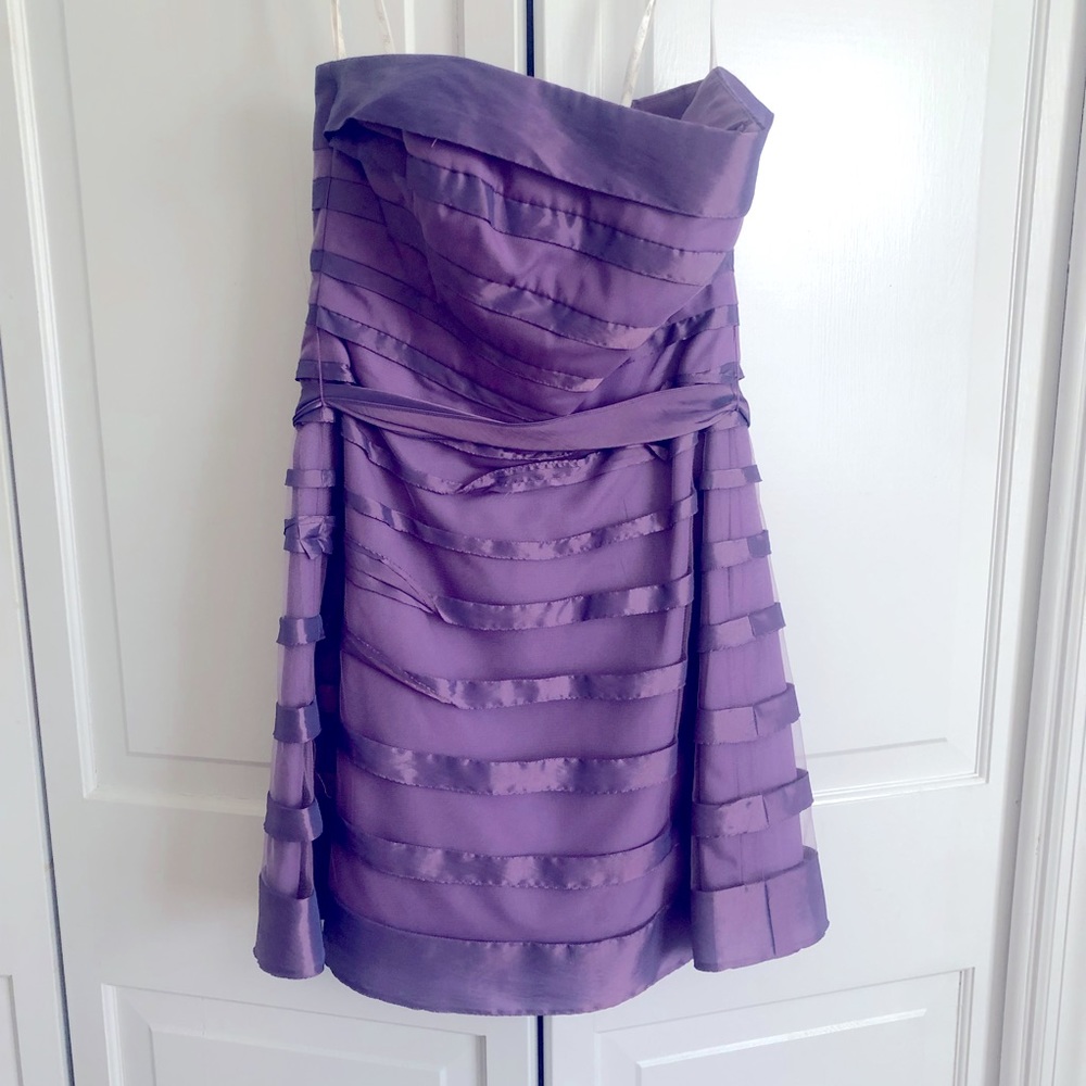 Purple Cocktail Dress